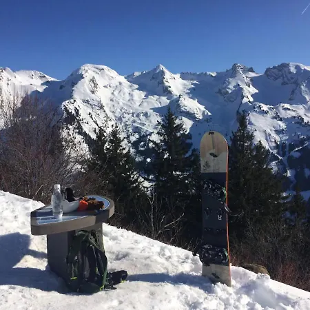 酒店 La Clusaz De Charme 圣简德斯科特